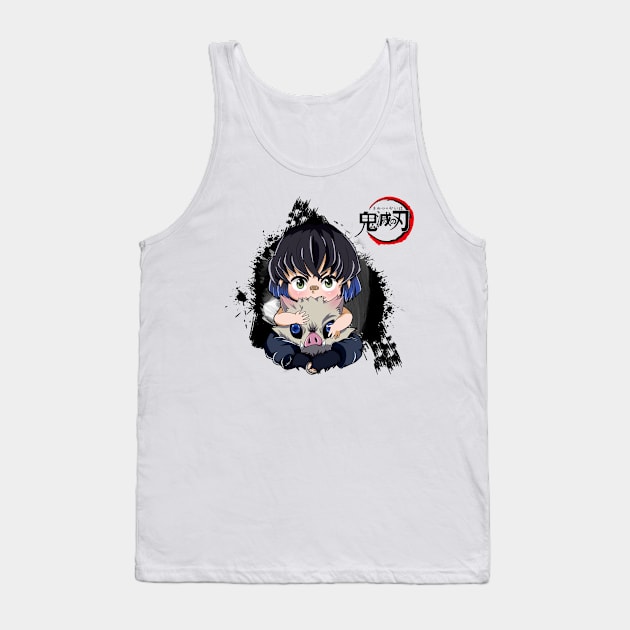 Inosuke Tank Top by artmedia8